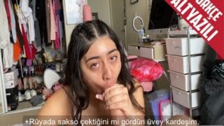 Götten Zevk Çığlıkları Atarak Sikişen Kızın Porno Filmi